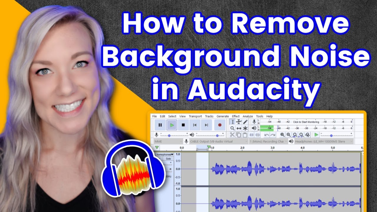 Как удалить фоновый шум в Audacity