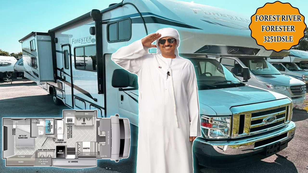 FORESTER 3251DSLE كرفان موترهوم بطول 32 قدم