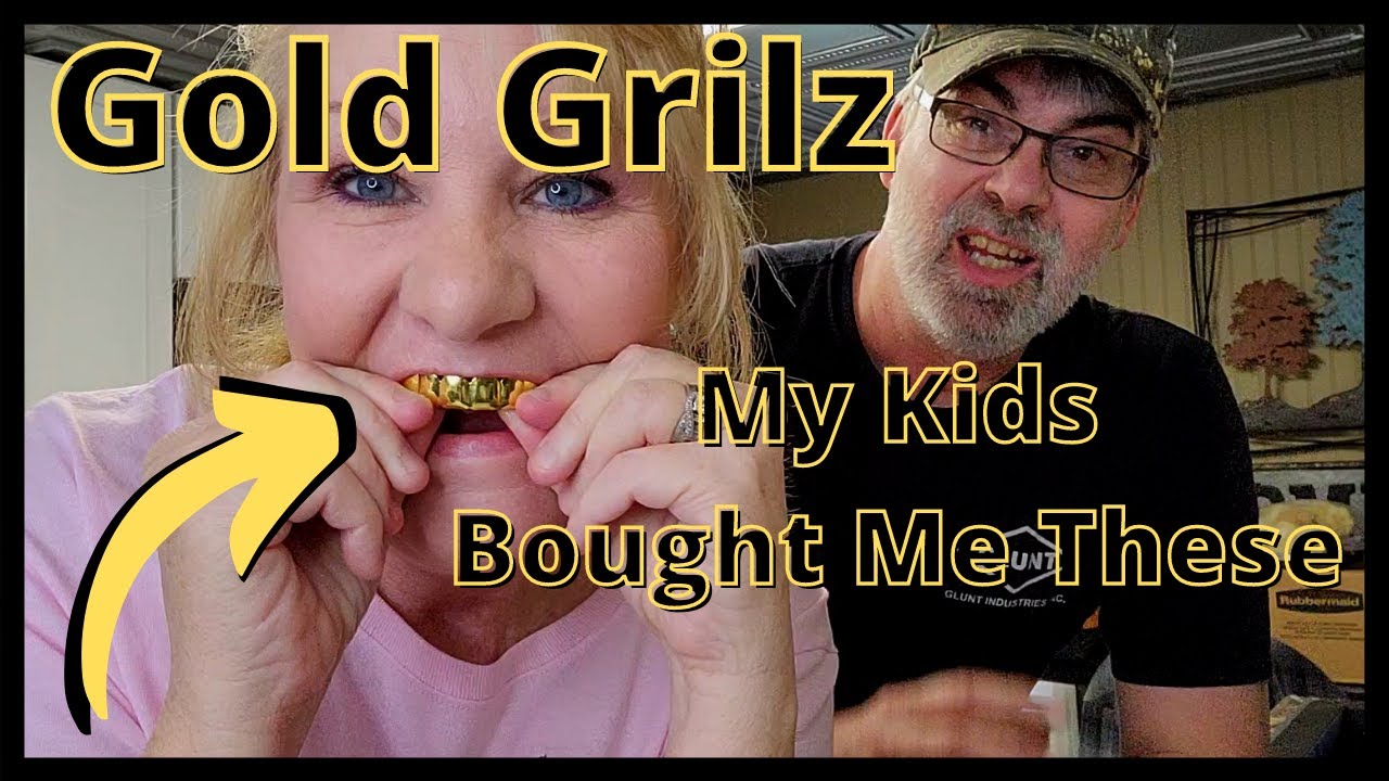 Gold Teeth Grillz from Amazon / How to put Grillz on your Teeth / Molding and Fitting Your Grillz
