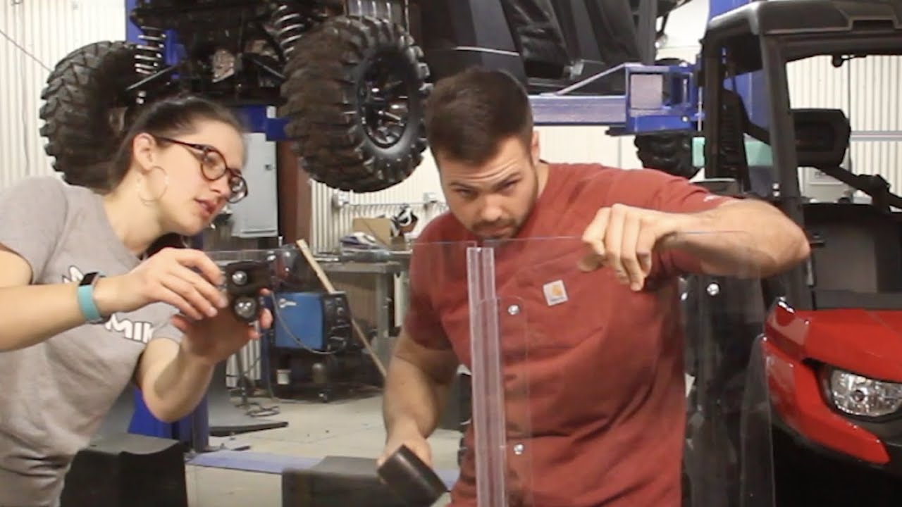 Replacing a Windshield Hinge for Versa-Fold Windshields