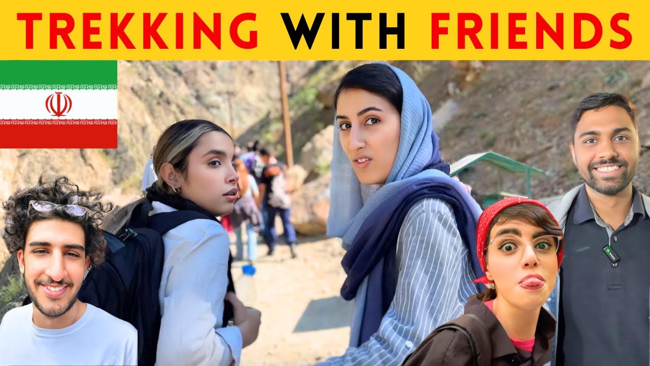 Unforgettable Trekking Experience with Friends in the Hills | Indian Persian Couple