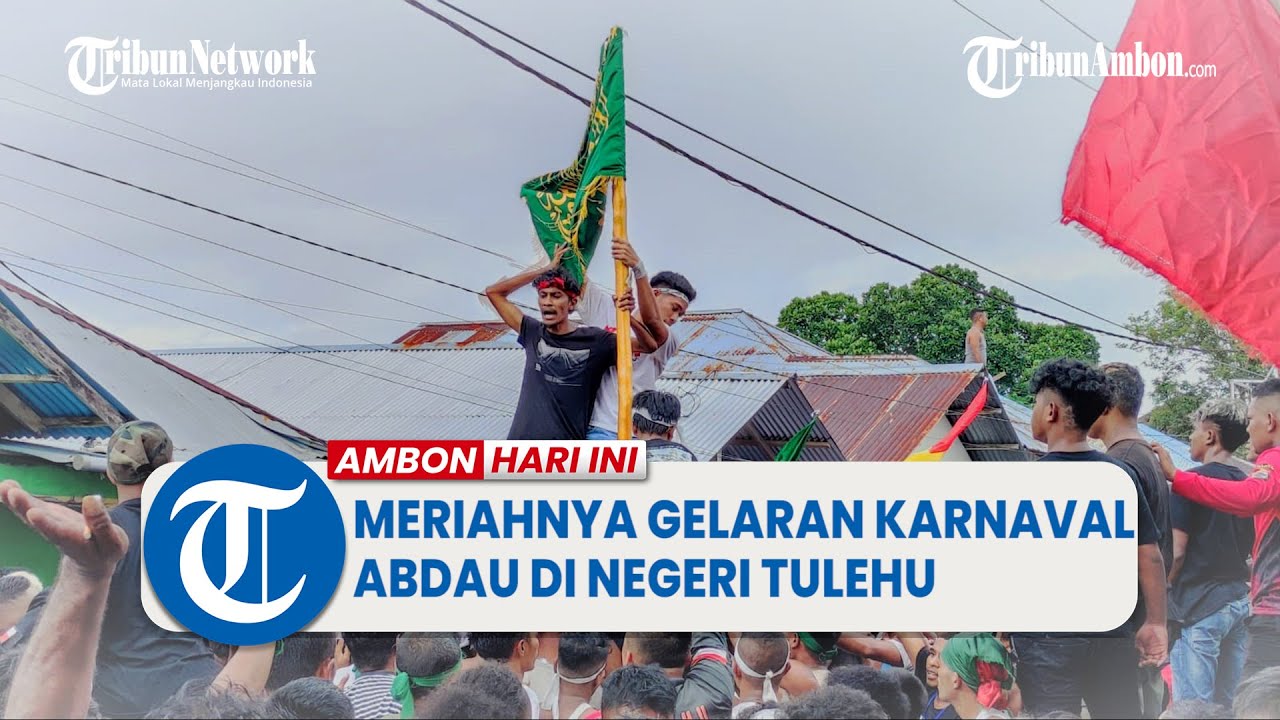 Meriahnya Gelaran Karnaval Abdau di Negeri Tulehu pada Perayaan Idul Adha 1444 H