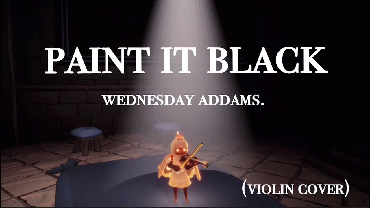 Sky: Children of the light - Paint it black (wednesday) 光遇小提琴演奏🎻