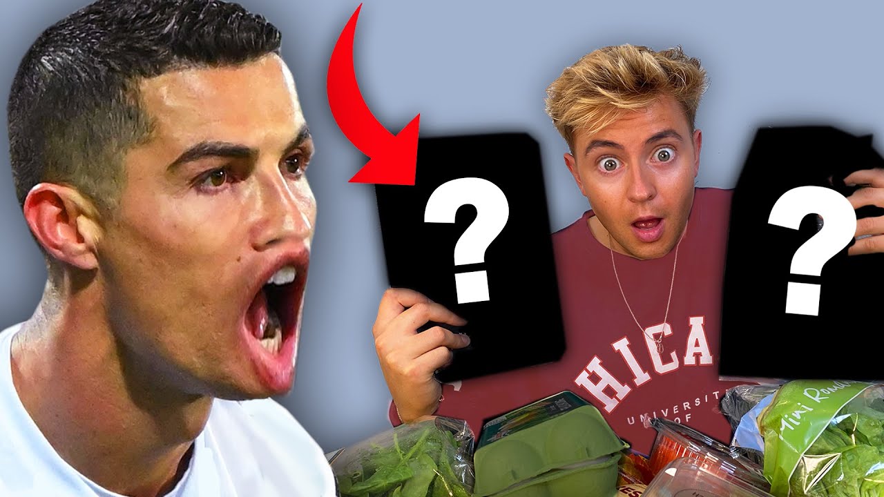24 Stunden Essen wie Cristiano Ronaldo! 😱😎