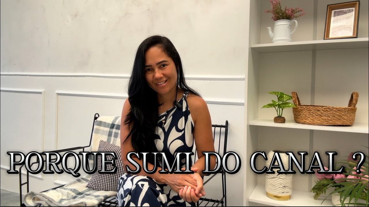 Falando o motivo de não ter aparecido mais no YouTube !