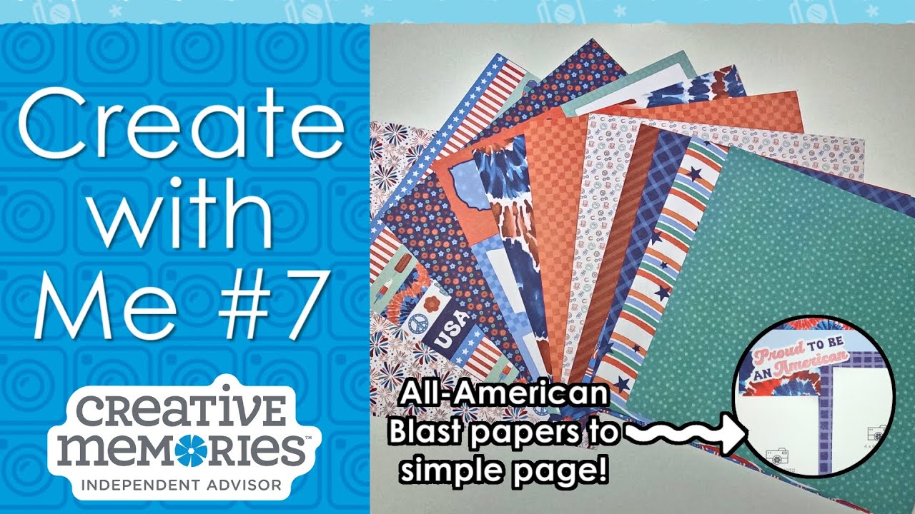 Create With Me - All-American Blast Edition