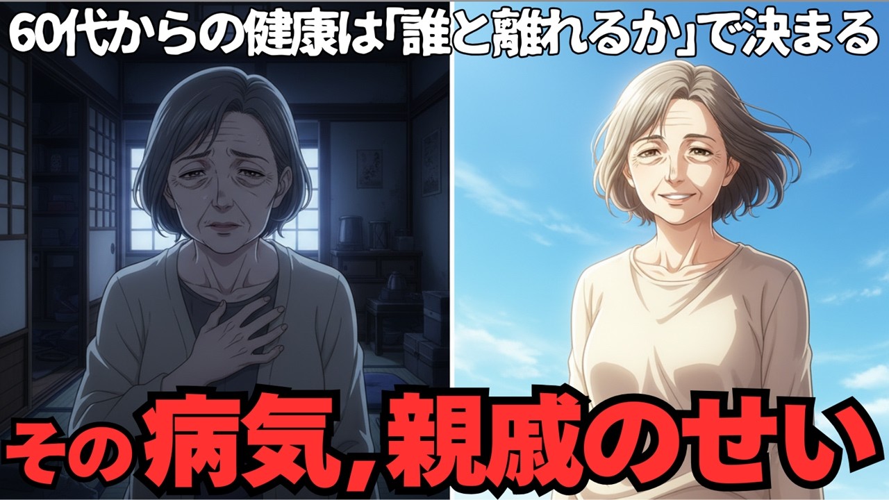 【シニア朗読】「親戚付き合い」を捨てたら、病気が治り貯金が増えました。我慢し続けた62歳主婦が、義姉と夫に叩きつけた「絶縁状」と、手に入れた最高の自由。