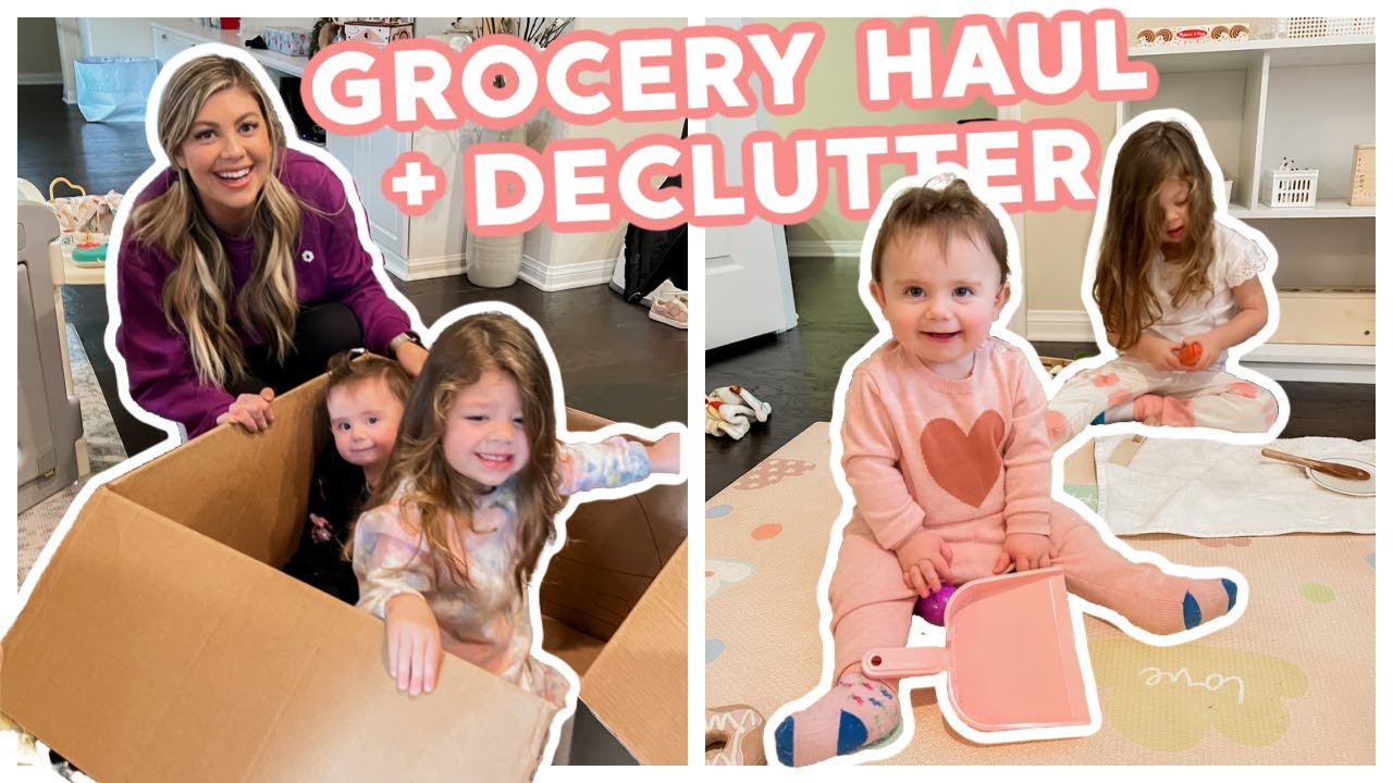 GROCERY HAUL + PLAYROOM DECLUTTER! |  @LIFE OF MADDY ​
