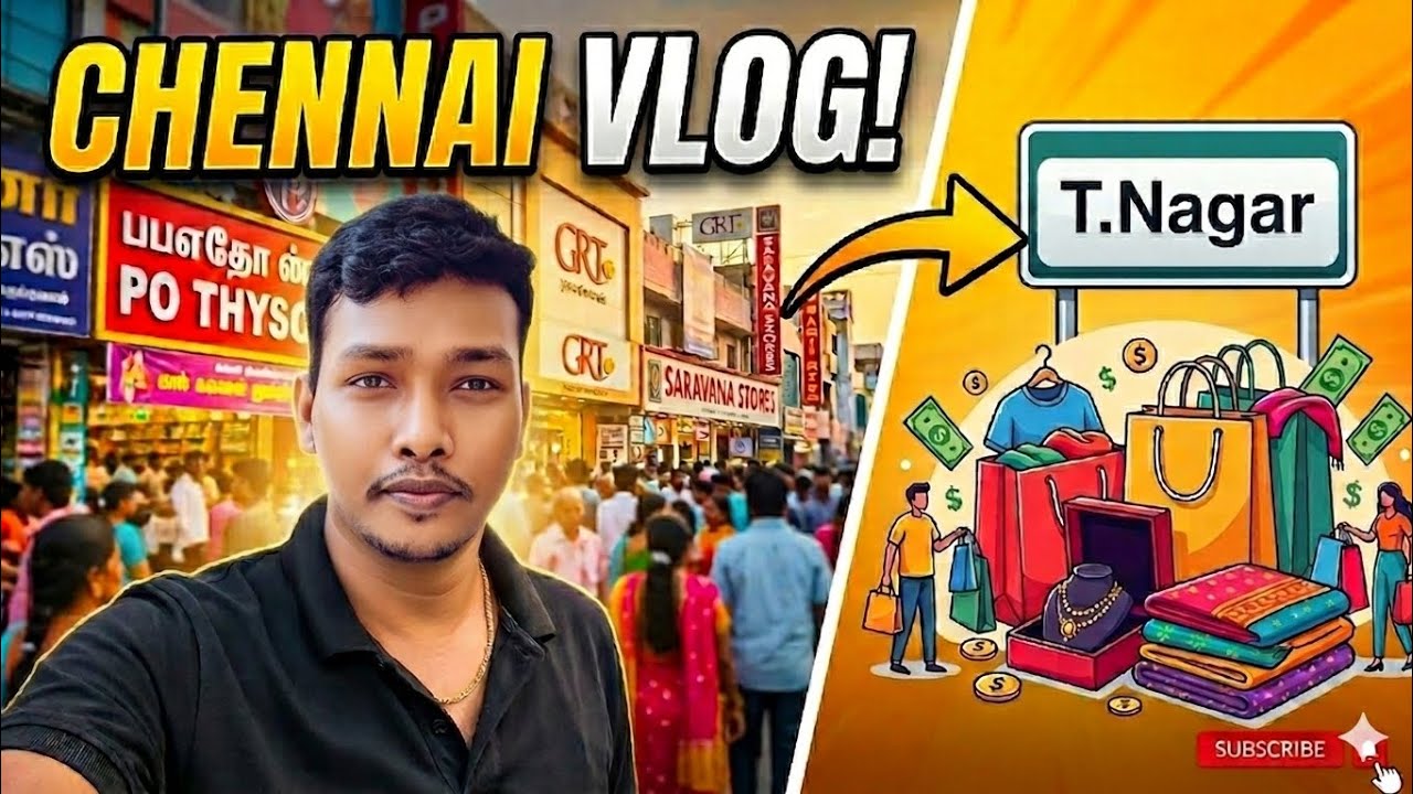 T NAGAR CHENNAI #tnagar #chennai #trending #vlog #ranganathanstreet 