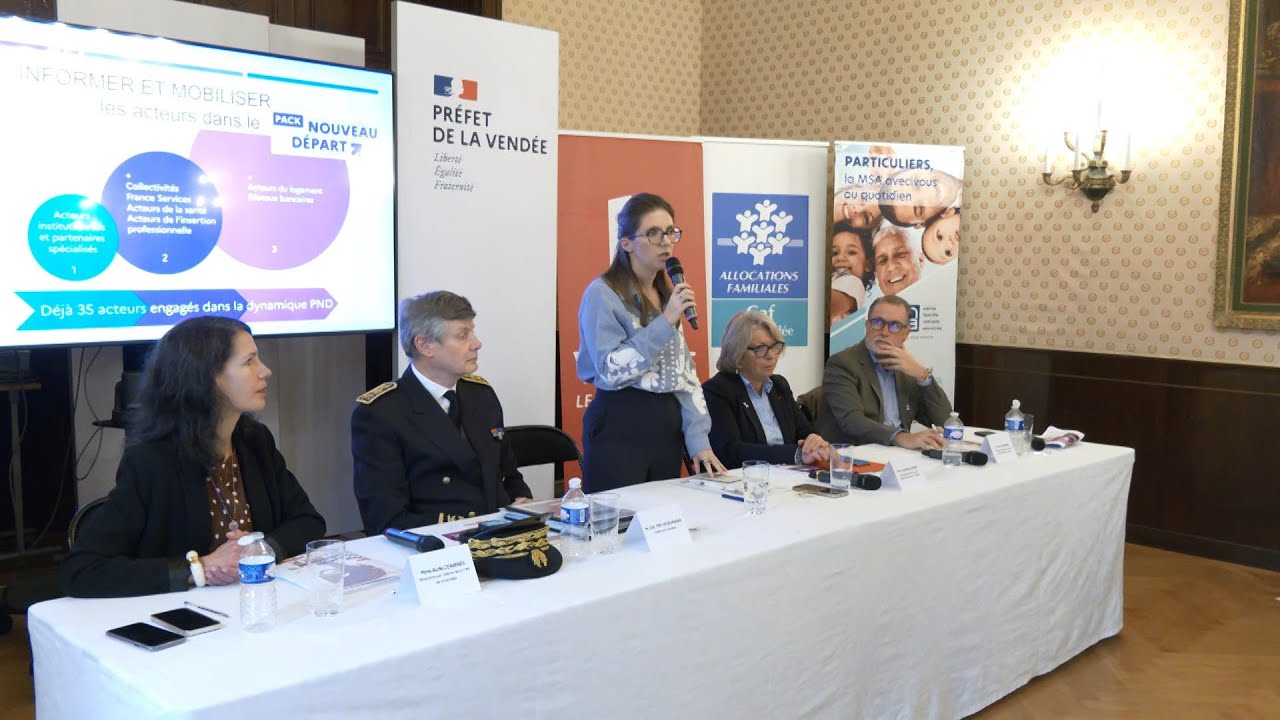 Violences intrafamiliales : la ministre Aurore Bergé en Vendée pour lancer le Pack Nouveau Départ