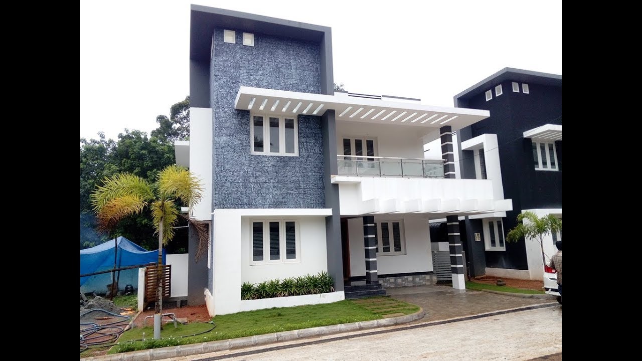 Posh Cute VIllas for sale Kizhakkambalam 53 Lakhs 3 bhk 1600 sqft - Download Floor Plan NewCastle