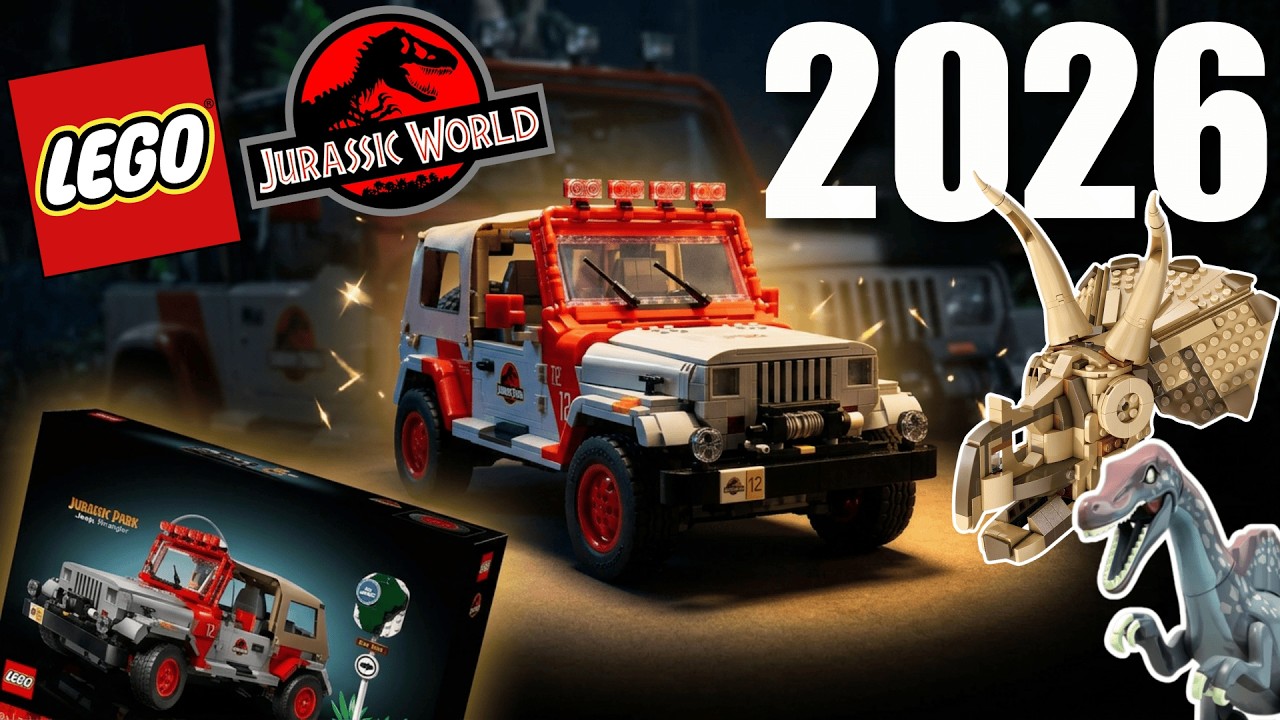 Erstes Set offiziell vorgestellt! | Lego Jurassic World 2026 Neuheiten