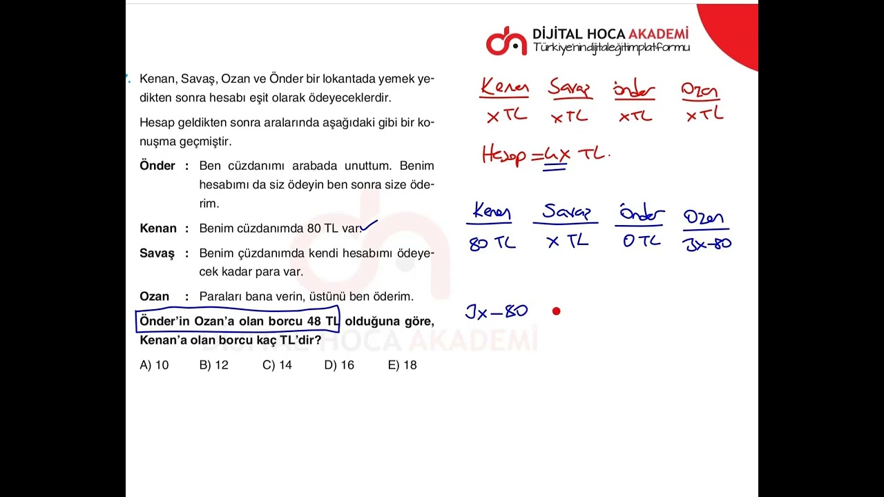 ÖSYM Tahmin Sorular