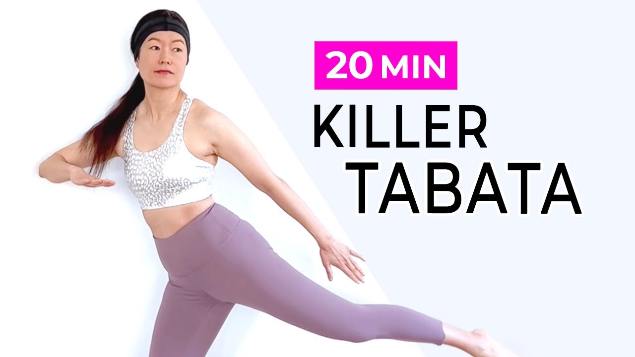 20 MIN KILLER TABATA HIIT / Intense Full Body Workout / No Repeat / No Equipment
