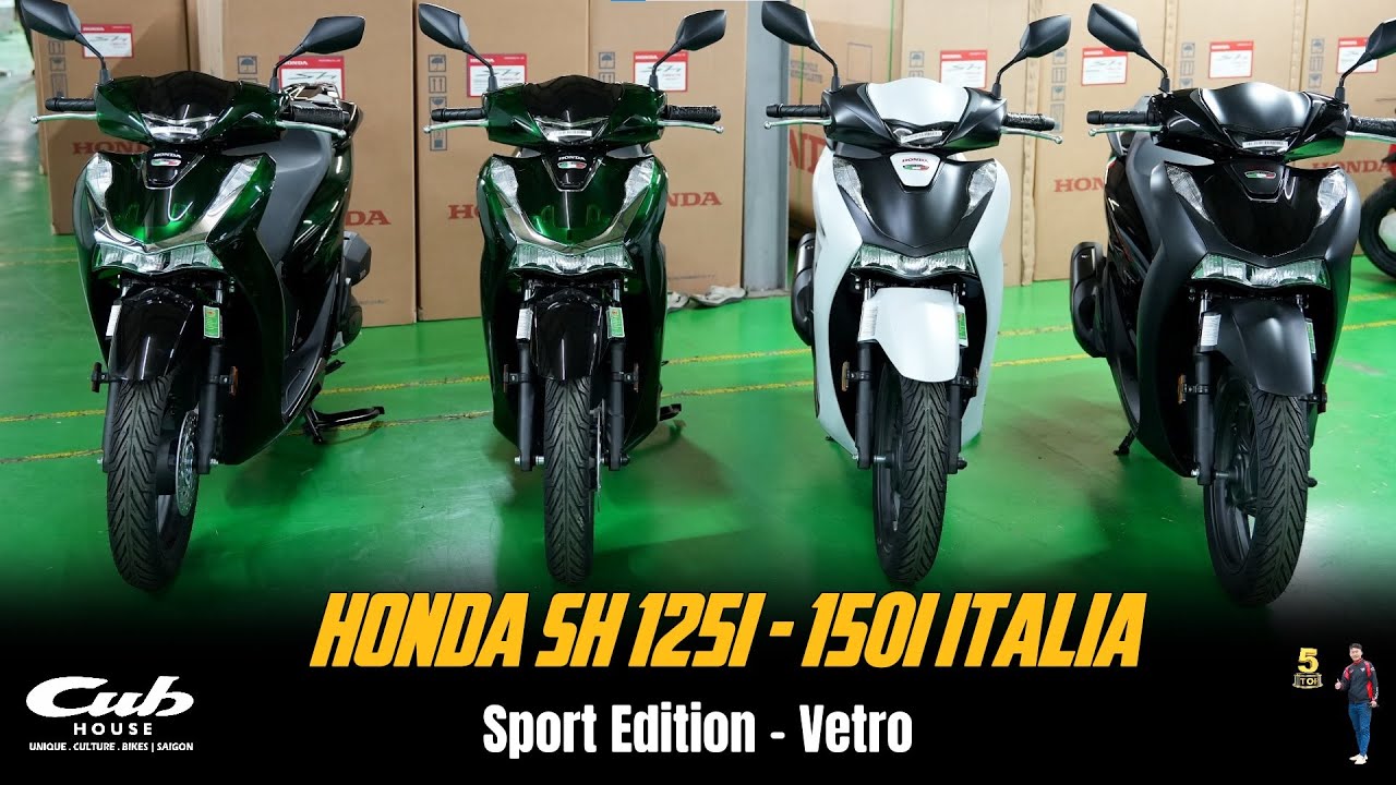 SH 125i Vetro - 150i 2025 Sport Edition nhập khẩu Ý ▶ SIÊU PHẨM CỰC ĐỈNH 🔴 TOP 5 ĐAM MÊ
