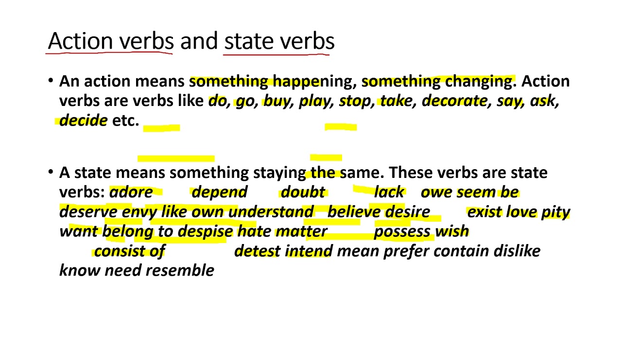 The verb phrase 2
