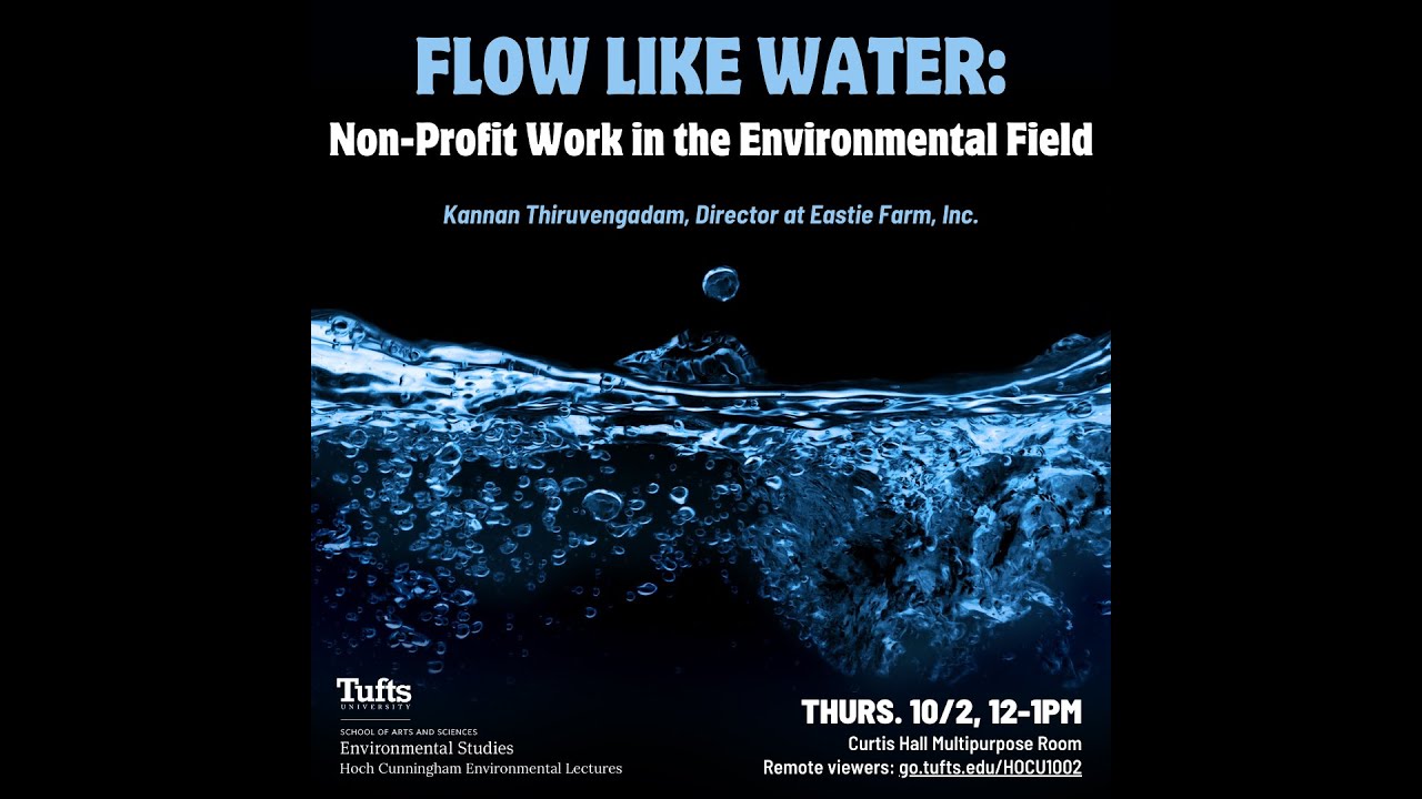 Flow Like Water  Non Profit Work in the Environmental Field