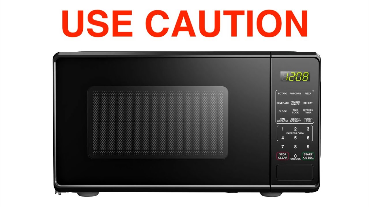 Mainstays Microwave Oven Cautionary Video (not full review) by Skywind007