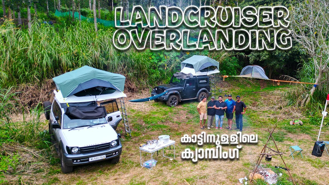 Landcruiser Overlanding Stay | Kodaikkanal Forest | Hostillam| കാടിനുള്ളിലെ ക്യാമ്പിംഗ് |Foodie Sha|