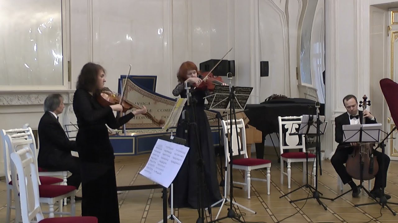 Г.И.Ф. Бибер (1644 – 1704). (H.I.F. Biber) Partita VII for two Viole d'Amore.