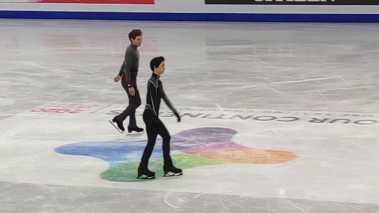 4CC OP 09.02.20 Yuzuru Hanyu fancam 3Lz 3Lz