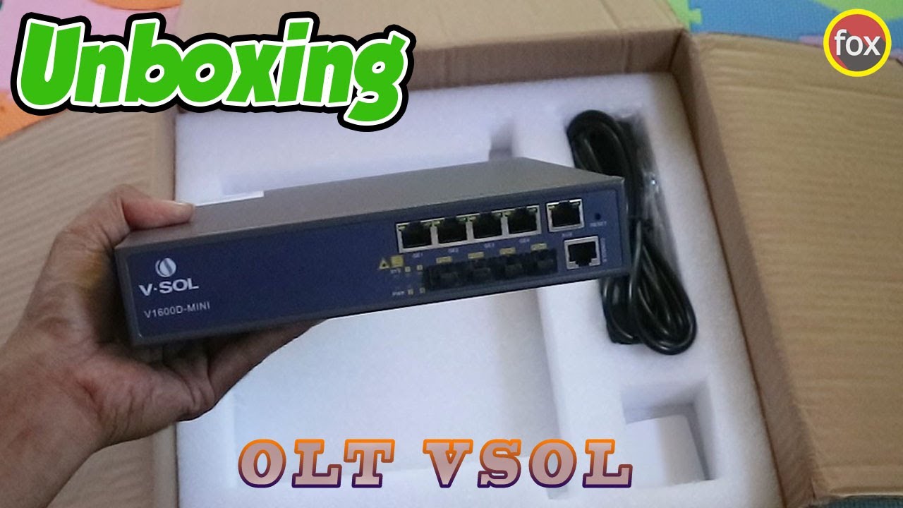 Unboxing OLT V-Sol Indonesia