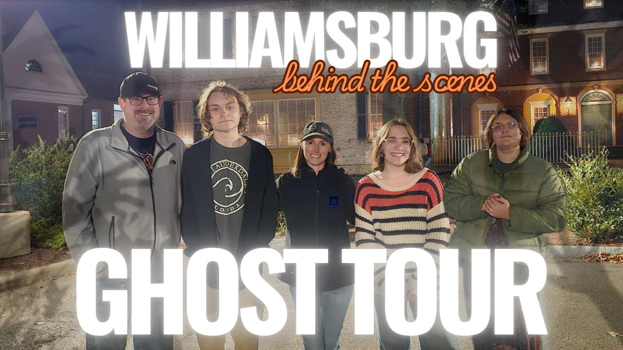 Williamsburg Ghost Tour \\ Behind the Scenes \\ Find Out What Happened to Us!!!