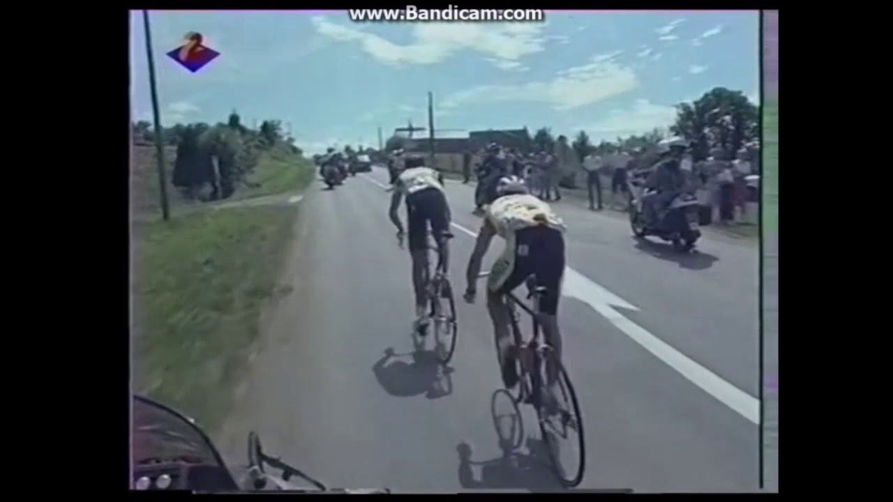 Tour de France 1991 - Etape 7 - Jean Paul Van Poppel gagne à Argentan