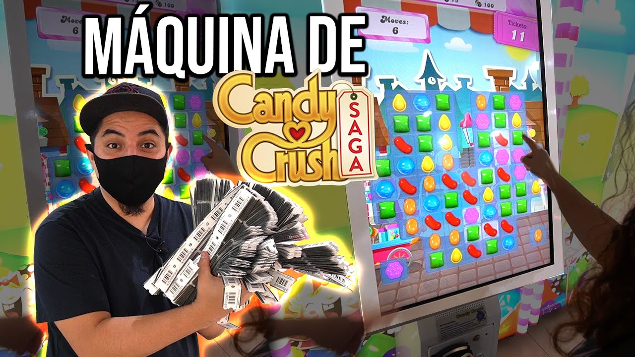 Aplastando en Candy Crush - Rapidín en el Arcade