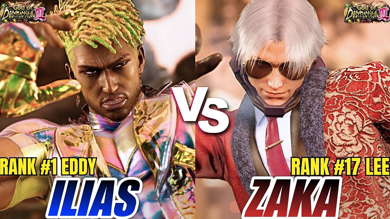 Tekken 8 - Ilias (Eddy) vs Zaka (Lee) | High Level Ranked Matches