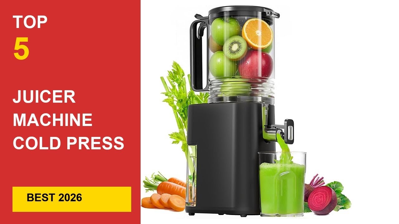 Best Juicer Machine Cold Press Slow in 2026 - Expert Reviews in 2026