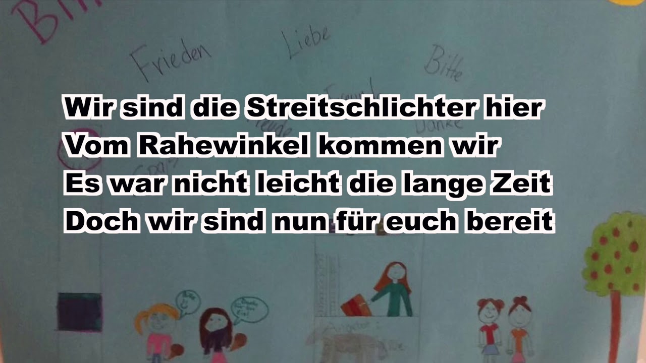 Streitschlichtersong lyrics