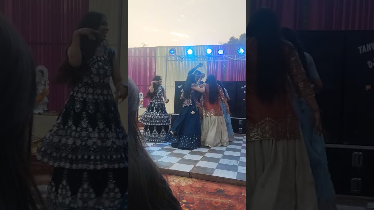 लेडीज संगीत प्रोग्राम का ब्लॉक देखो आज #minivlog 