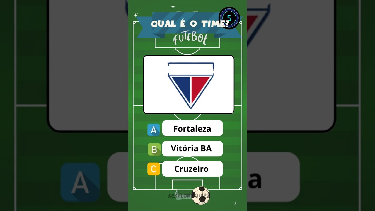 QUIZ: Qual &eacute; o time?( Voc&ecirc; reconhece esses times pelo escudo?)⚽🤔  #quiz #quiztime