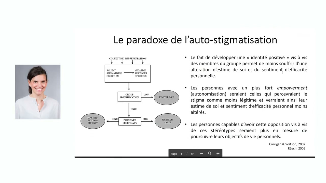 JMTB 2021 -  5 - L’auto stigmatisation des patients, le syndrome invisible