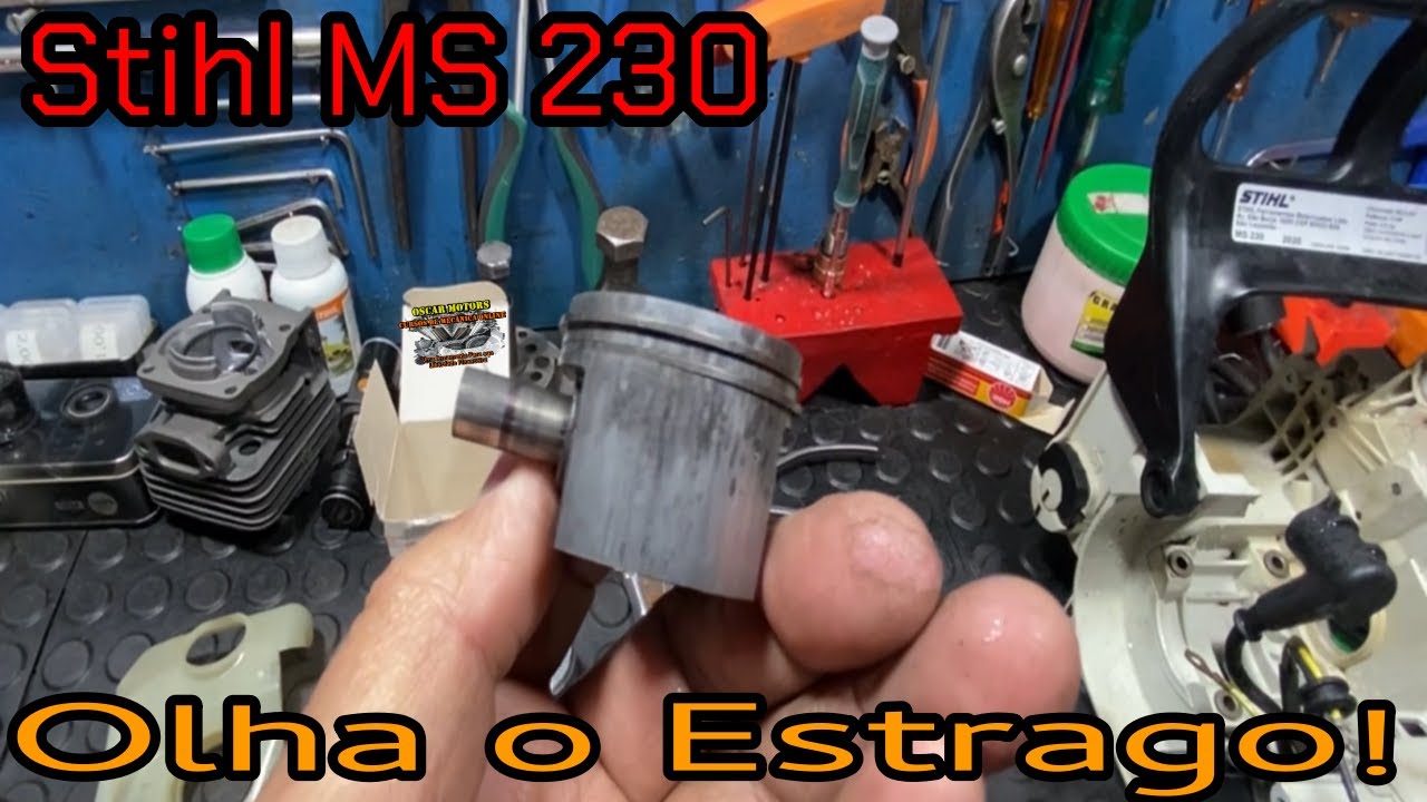 Stihl MS 230:  Montagem e Algumas Dicas