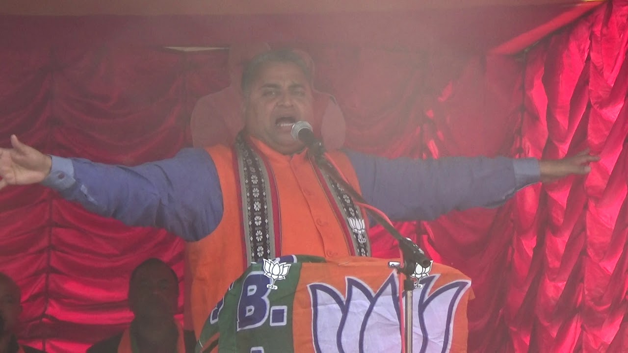 Speech of Shri Sunil Deodhar Ji at a public gathering at Ryngku, Maesynram  Meghalaya.