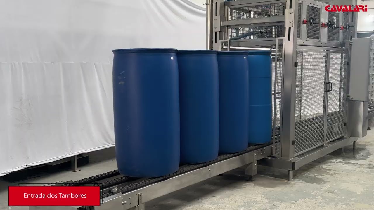 Envasadora Linear Automática para Tambores