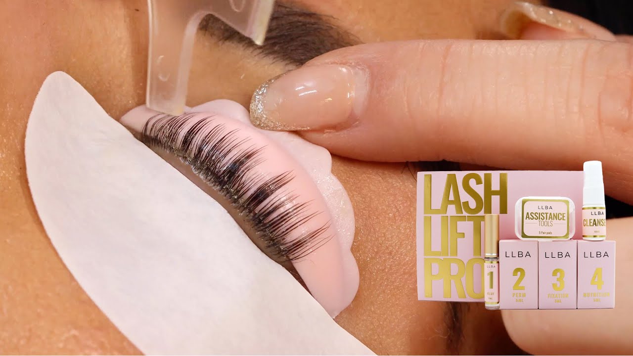 Как использовать набор LLBA Lash Pro для наращивания ресниц и ламинирования бровей