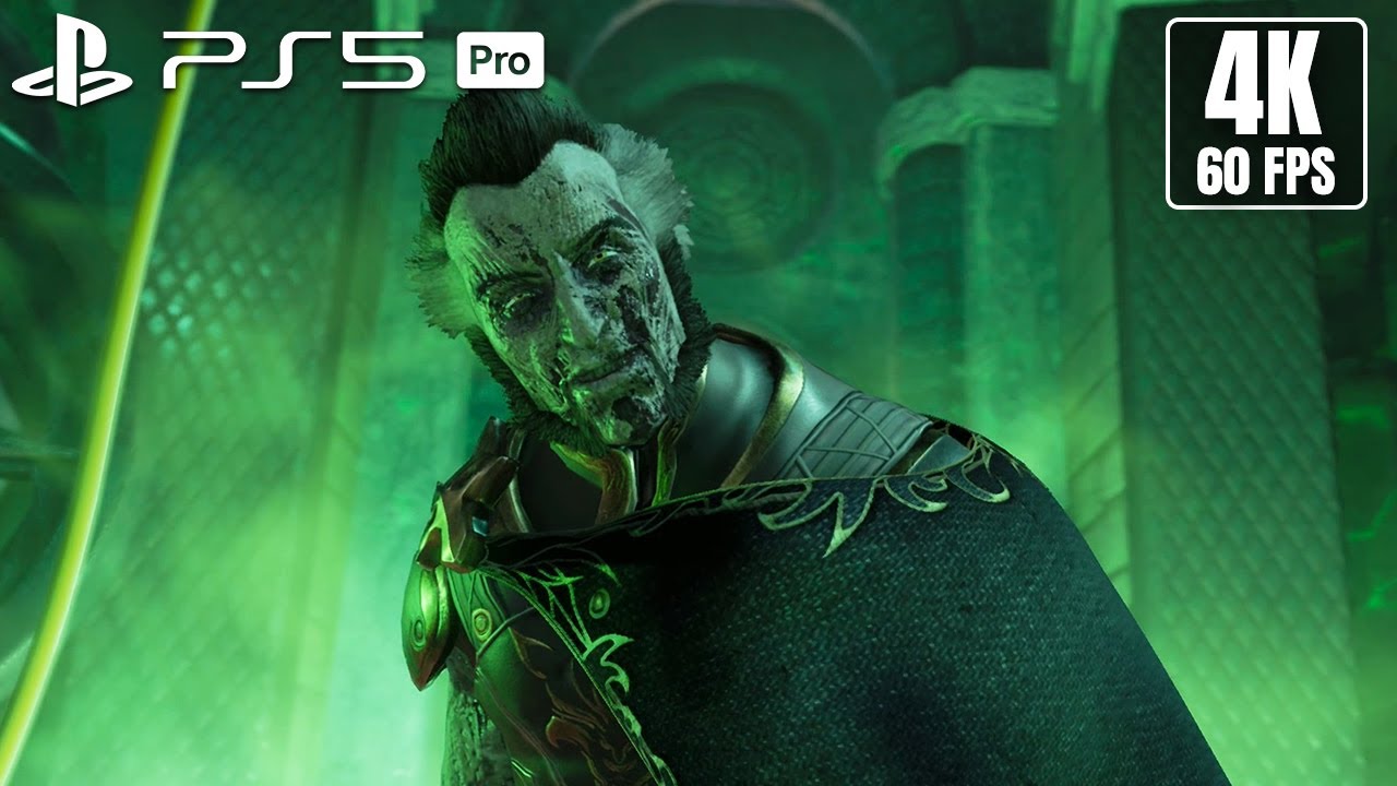 Batman Arkham City - Ra's al Ghul Boss Fight [ PS5 Pro - 4K 60FPS]