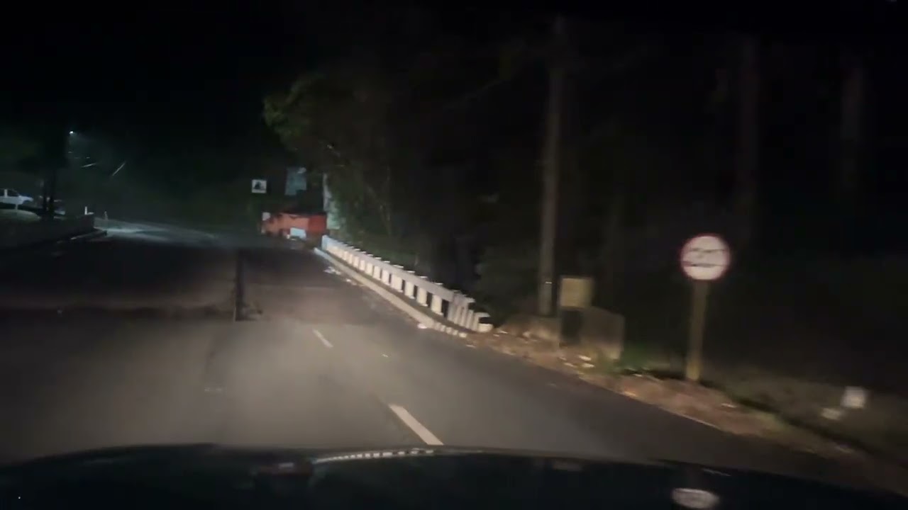 Midnight descent through the mountains of Majayjay.