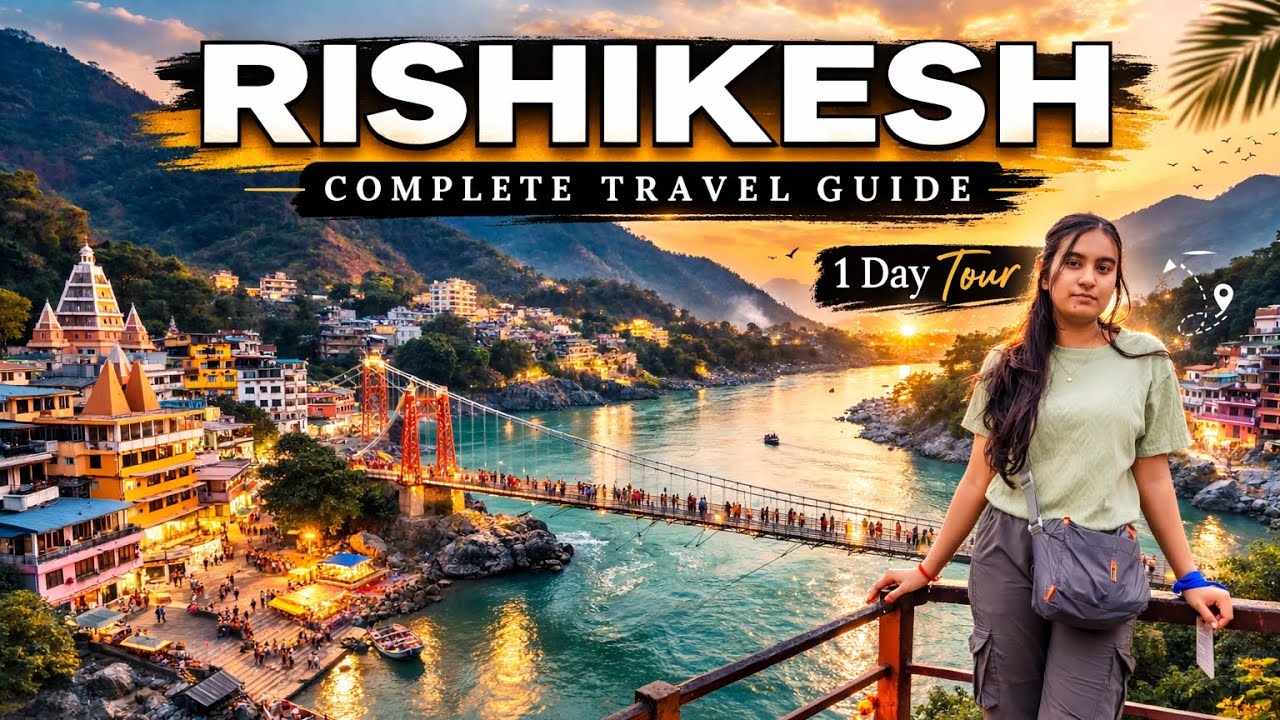 Rishikesh in 24 Hours 🏔️ | Complete 1 Day Itinerary, Budget, Food & Hidden Gems | 