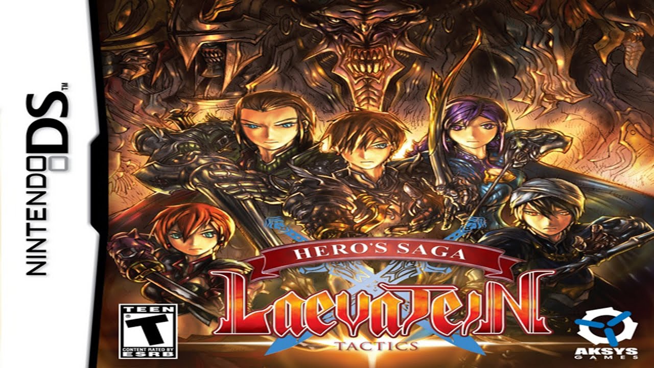 Hero's Saga Laevatein Tactics Gameplay Nintendo DS