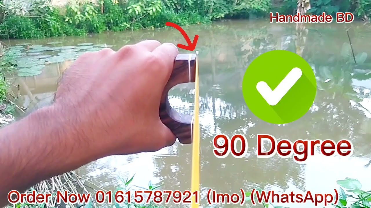 Hunter Choice Slingshot Review | নতুন ডিজাইন বাটুল গুলতি | Powerful Slingshot Bangladesh