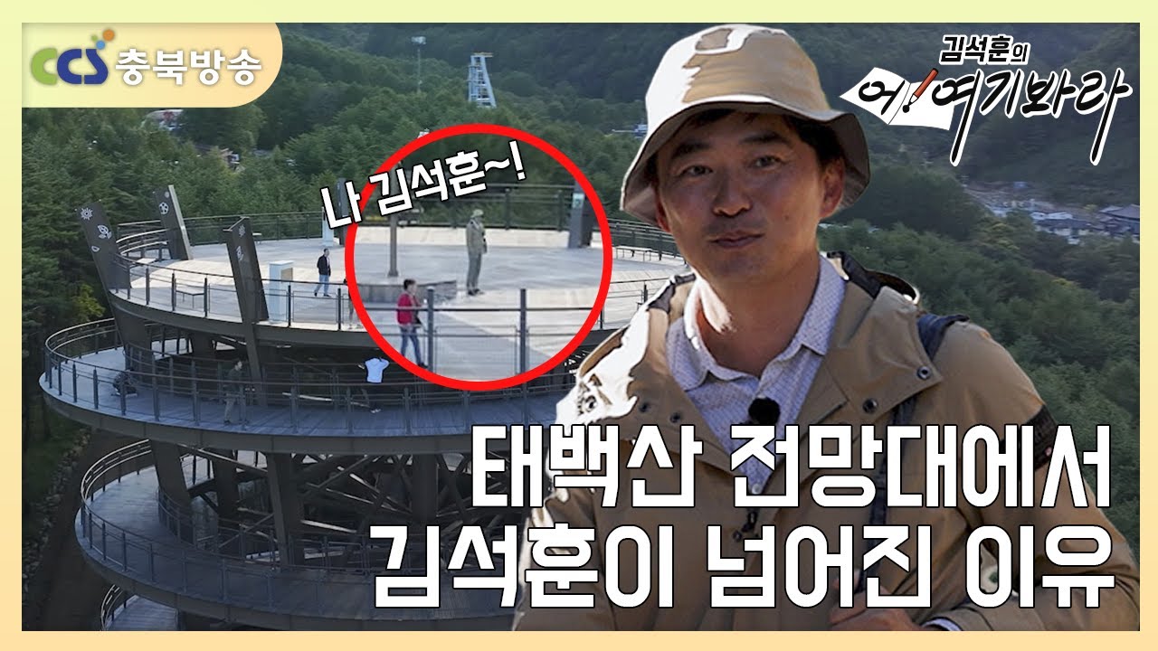 태백산 전망대🔭에서 김석훈이 넘어진 이유 [김석훈의 어! 여기봐라]