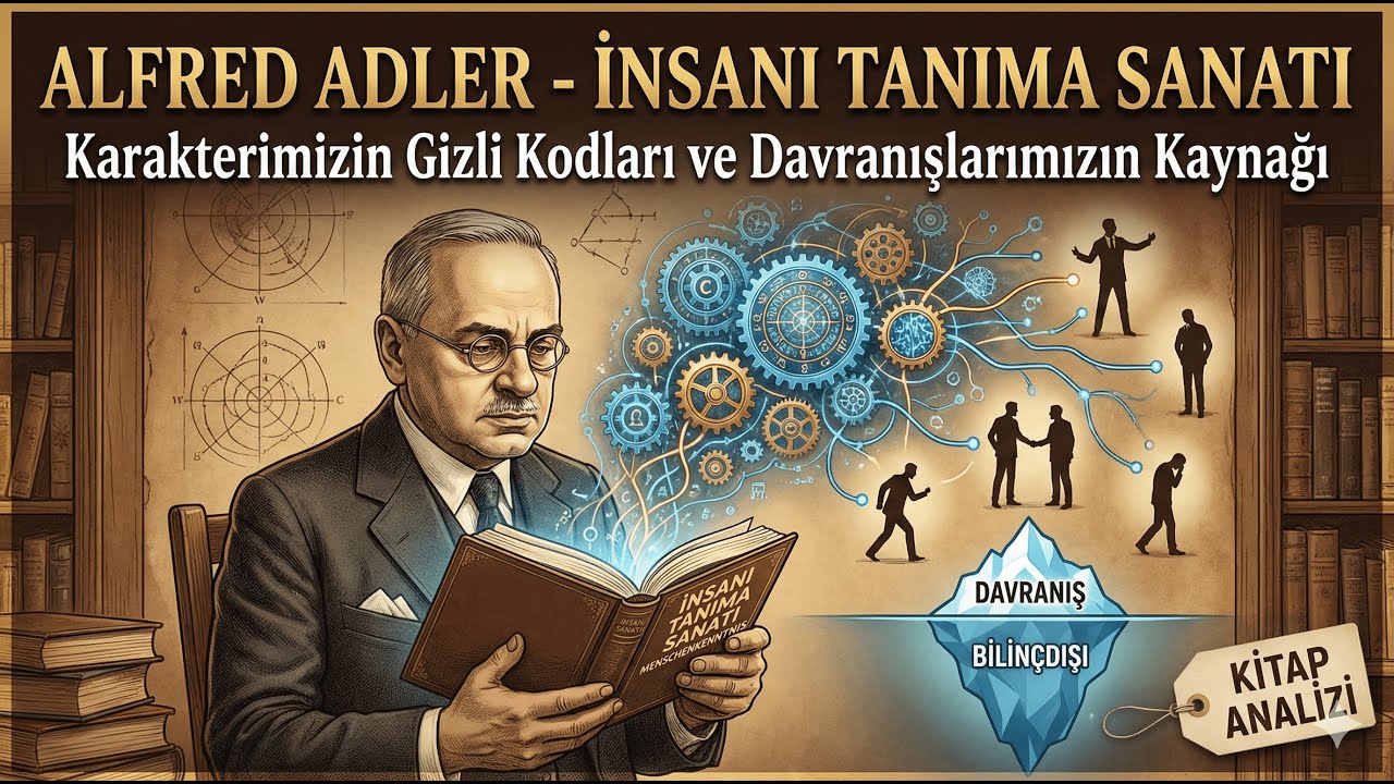 Alfred Adler - İnsanı Tanıma Sanatı: Davranışlarımızın Kaynağı -Kitap Analizi