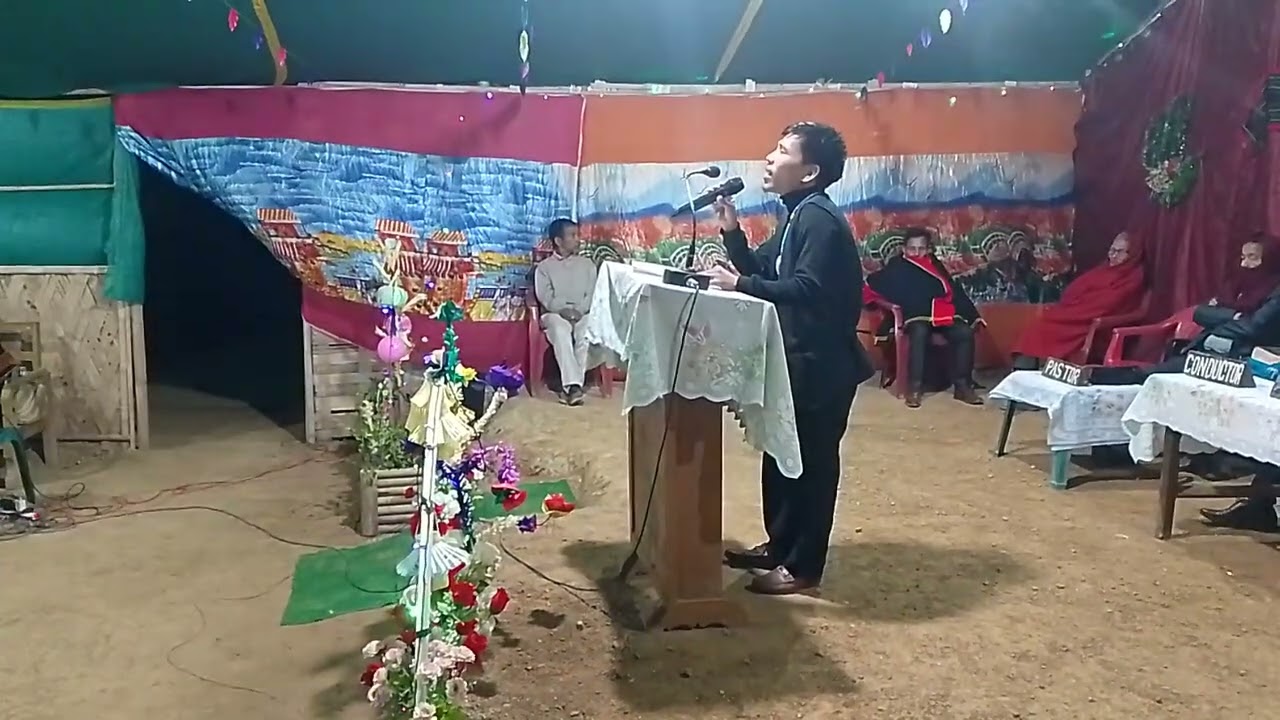 Rahungbe pame song presentation at N.Peisia youth Foundation Day.