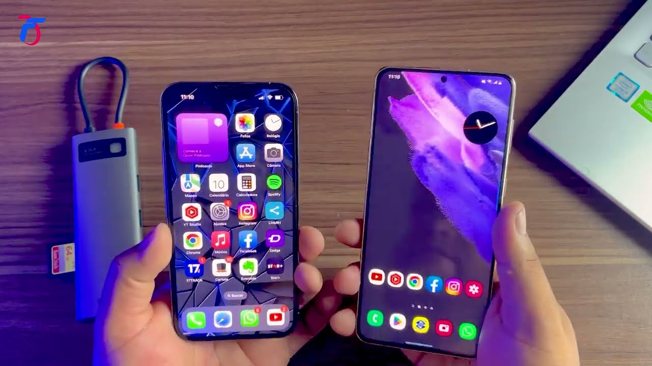 DIFERENÇAS Entre ANDROID e IOS parte 02 - [ Samsung ou Apple ]