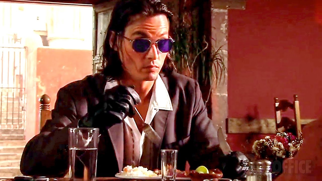 Las mejores escenas de Johnny Depp de Érase una vez en México 🌀 4K
