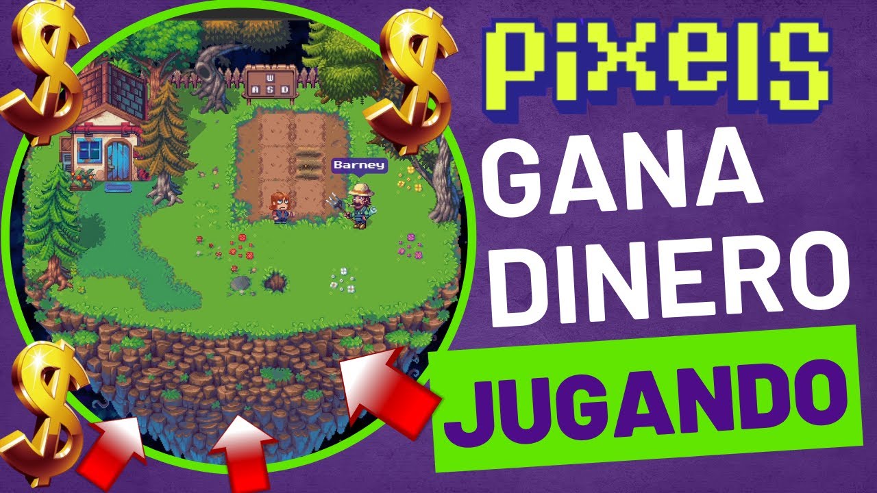 COMO EMPEZAR A JUGAR PIXELS PARA GANAR DINERO | Guia para Principiantes |
